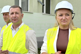 Самоков - Обединено училище „Неофит Рилски“ - физкултурен салон - първа копка