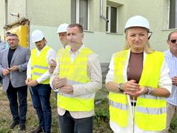 Самоков - Обединено училище „Неофит Рилски“ - физкултурен салон - първа копка