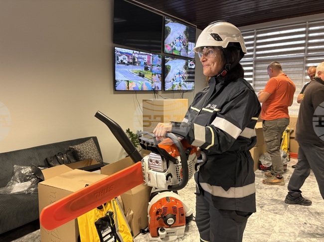 Доброволното формирование в Самоков получи ново оборудване