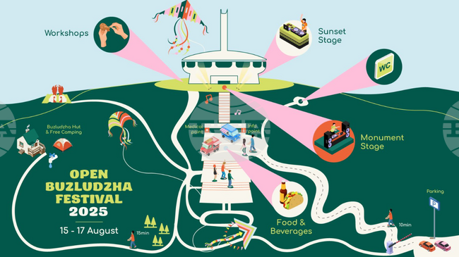 Open Buzludzha Festival to Mark Decade of Efforts in Preserving Buzludzha Monument on August 15–17