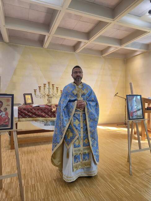 Божествена света литургия бе отслужена от протойерей Васил Бечевски в германския град Майнц