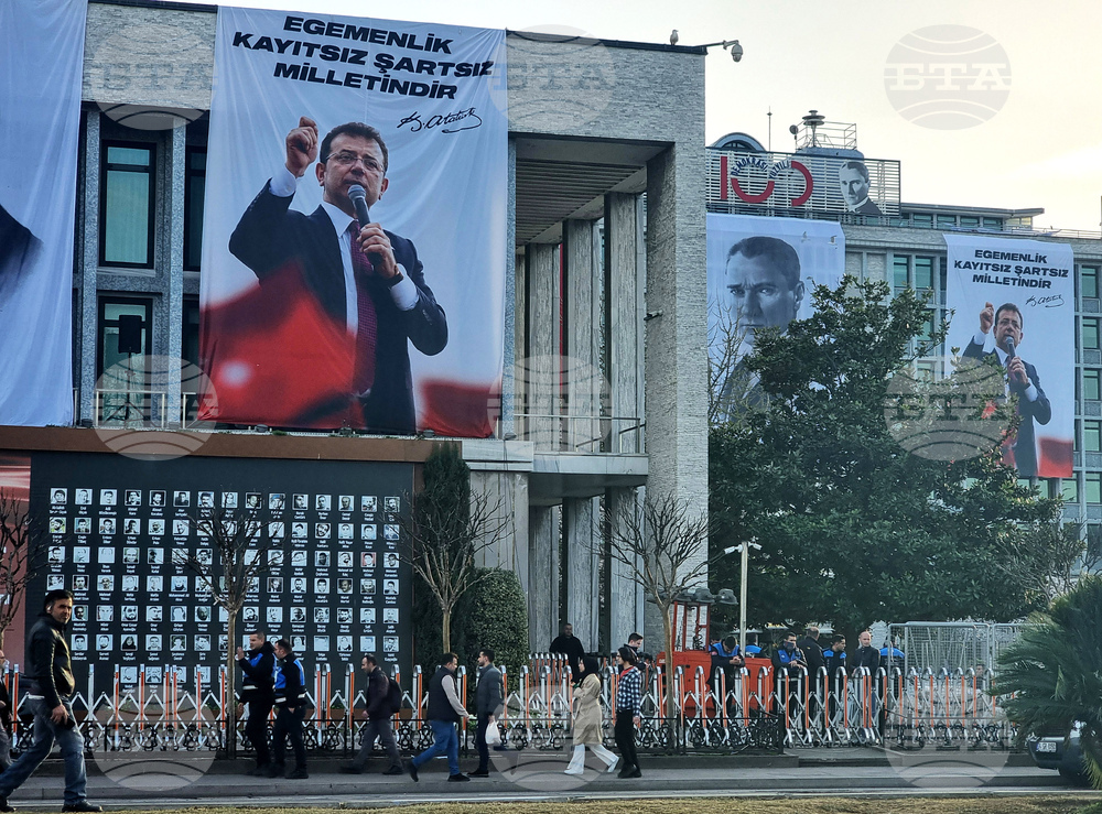 Делегация от европейски кметове ще посети общината в Истанбул и затвора, в който е задържан отстраненият кмет Екрем Имамоглу