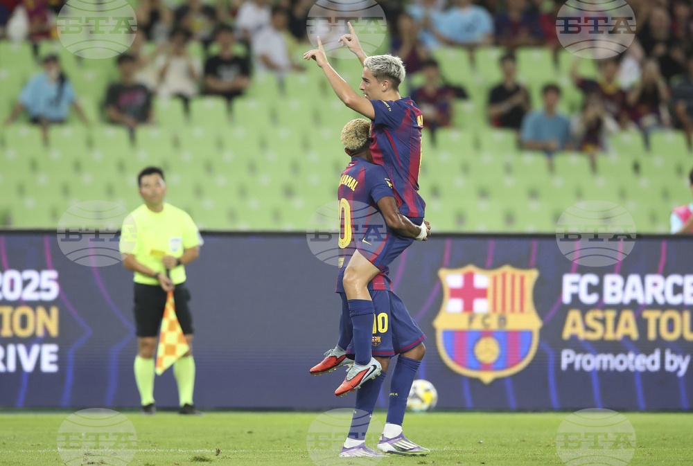 South Korea Soccer FC Barcelona Daegu FC