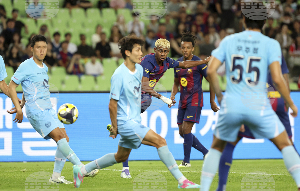 South Korea Soccer FC Barcelona Daegu FC