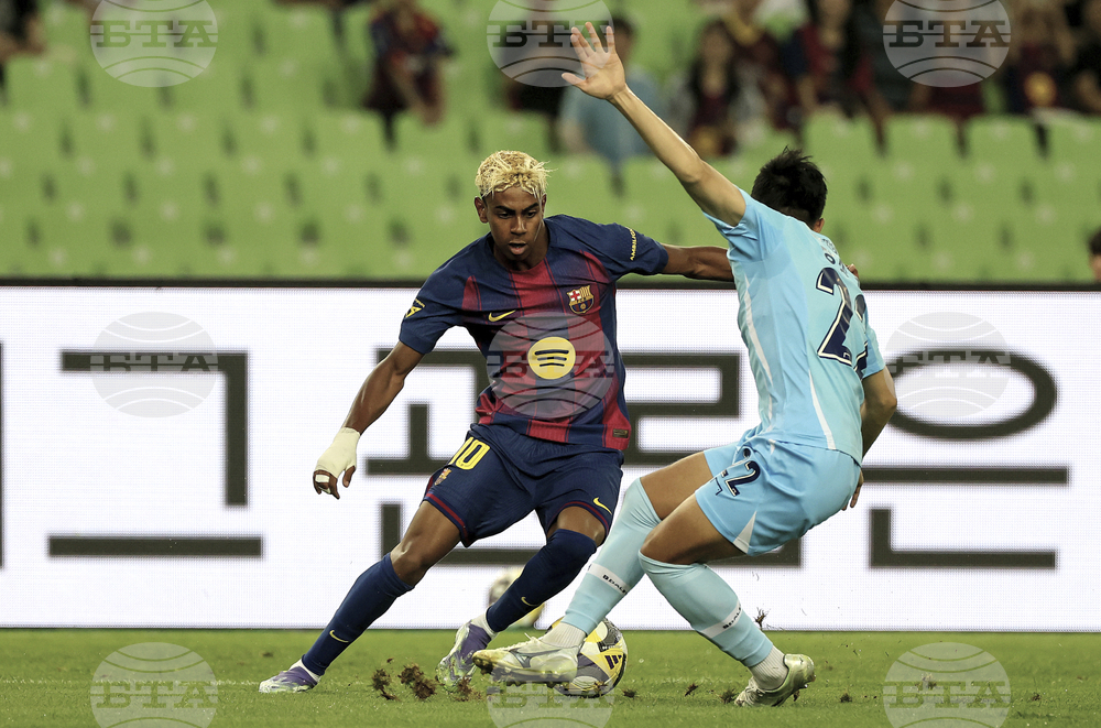 South Korea Soccer FC Barcelona Daegu FC