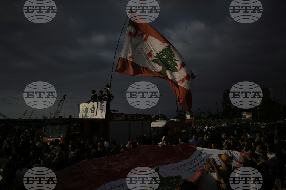 APTOPIX Lebanon Port Blast Anniversary