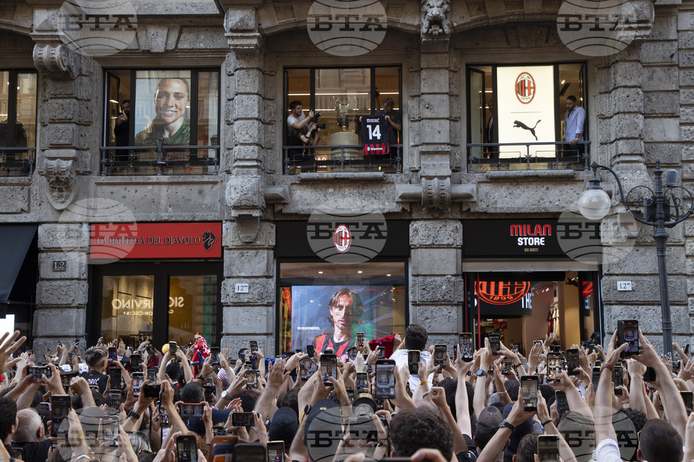 Italy Soccer AC Milan Modric