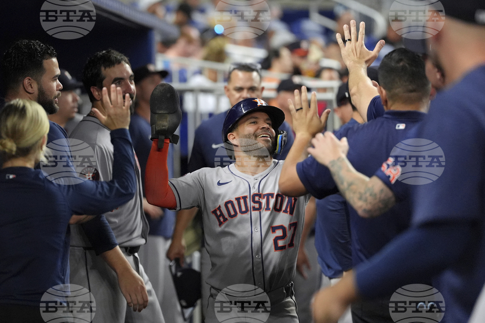Astros Marlins Baseball