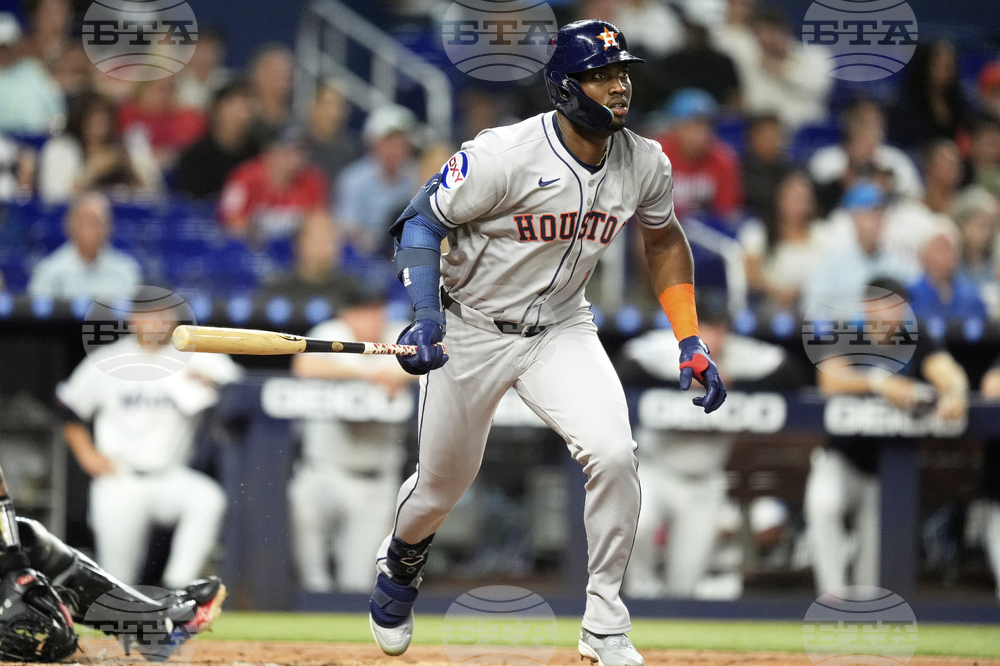 Astros Marlins Baseball