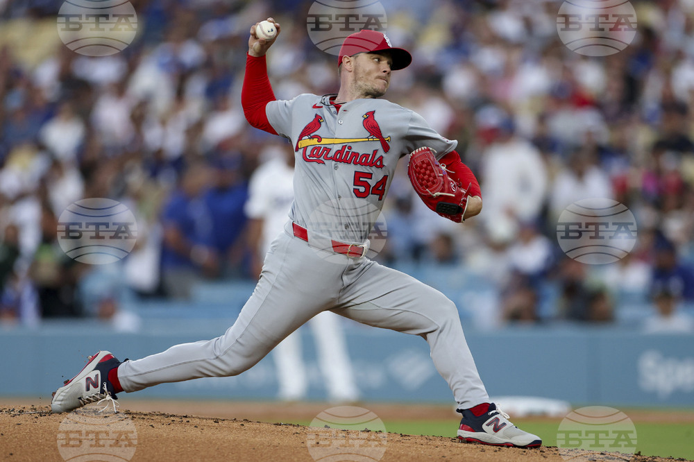 Cardinals Dodgers Baseball