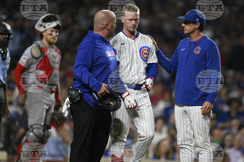 Reds Cubs Baseball