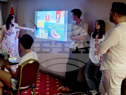 Турция - Анкара - розово масло и творби на Кристо - представяне