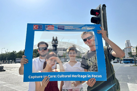 Турция - Анкара - розово масло и творби на Кристо - представяне