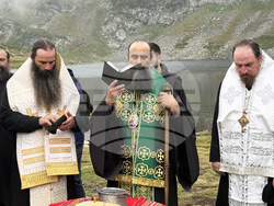 Рила планина - патриарх Даниил - „Рилският Чудотворец“ - водосвет