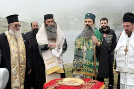 Рила планина - патриарх Даниил - „Рилският Чудотворец“ - водосвет