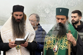 Рила планина - патриарх Даниил - „Рилският Чудотворец“ - водосвет
