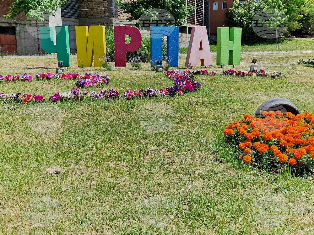 Чирпан посрещна Баба Марта с украса, създадена от деца