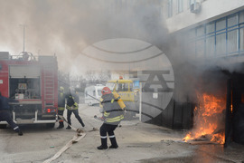 Хасково - пожар