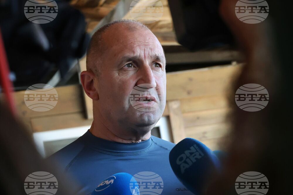 Head of State Radev Says It Is Too Early to Talk about Next Presidential Elections