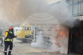 Хасково - пожар