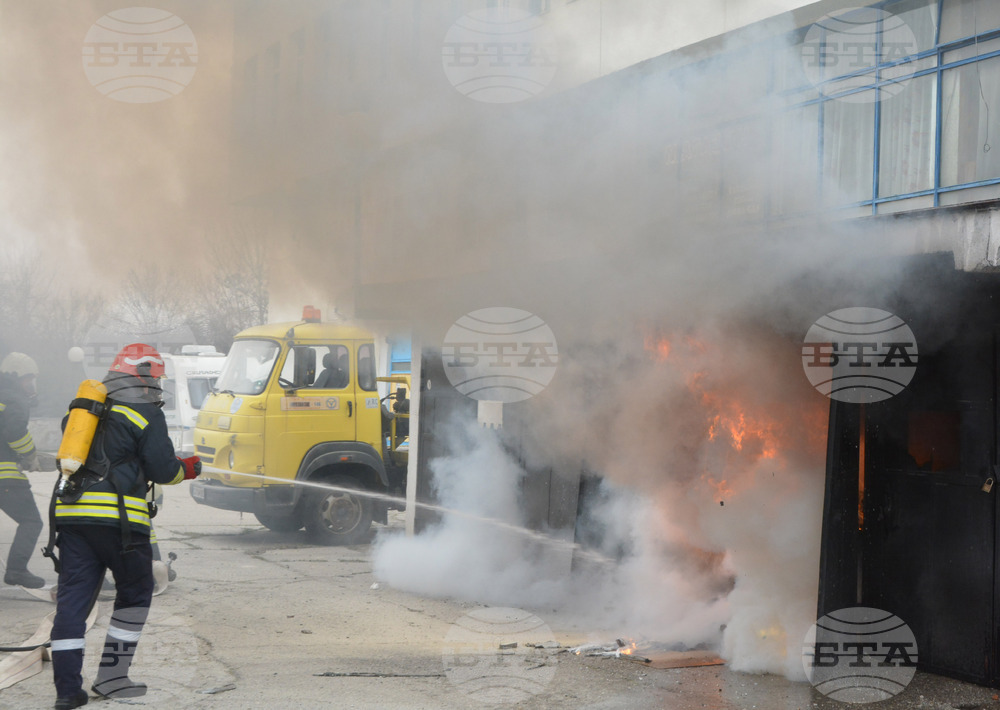 Хасково - пожар