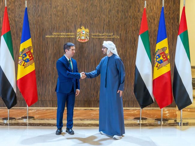 УАМ: Молдовският вицепремиер и министър на външните работи посети ОАЕ 