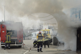 Хасково - пожар