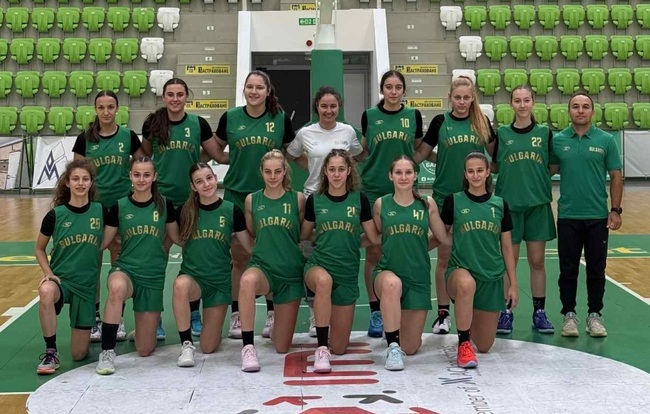 Баскетболните националки до 16 години записаха още една победа срещу Република Северна Македония