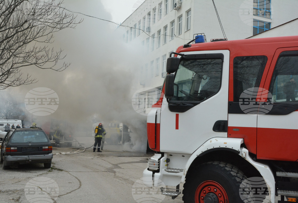 Хасково - пожар