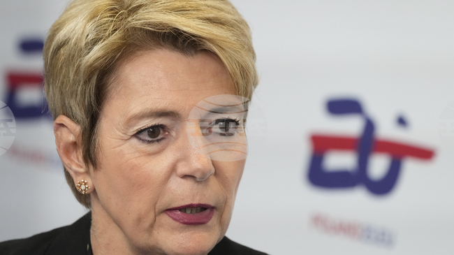 Швейцарската президентка заяви, че се е срещнала с държавния секретар на САЩ Марко Рубио 