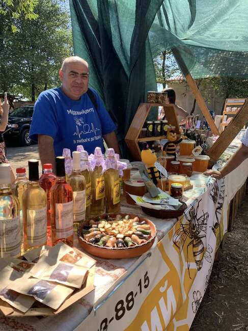 Производители от Болград, Украйна, представиха своята продукция на панаир в град Арциз