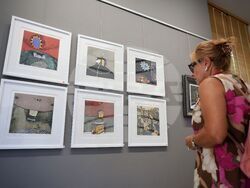 Бургас - Димитър Каратонев - изложба - живопис и графика