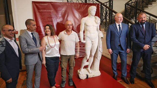 Думата, характеризираща най-добре днешното събитие, е партньорство, каза доц. Христо Попов на представянето на статуята от Хераклея Синтика