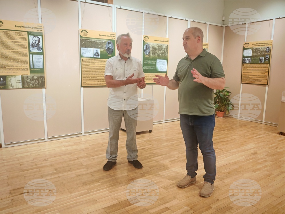 Изложбата „Командирите на българското опълчение“ беше открита в Габрово