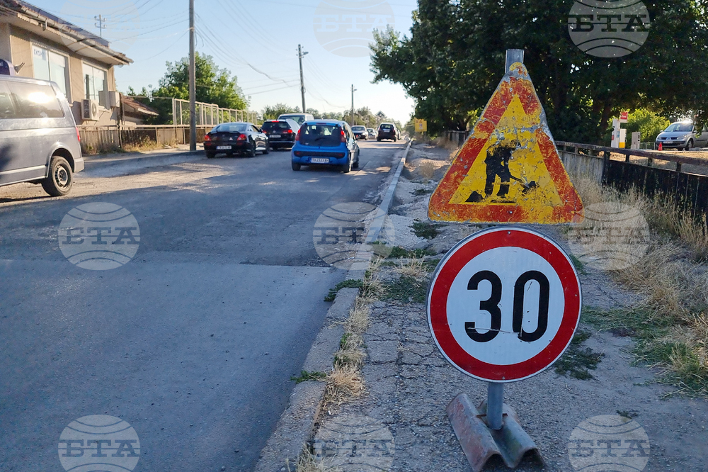 Улица “Хан Тервел” в Добрич е затворена за движение поради ремонт