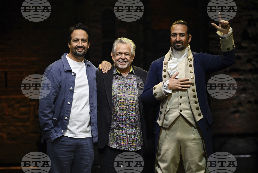 Lin-Manuel Miranda "Hamilton" Wax Figure Unveiling