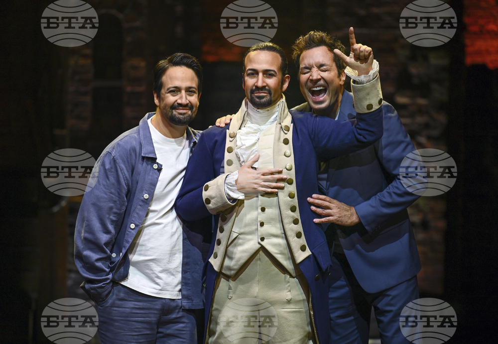 Lin-Manuel Miranda "Hamilton" Wax Figure Unveiling