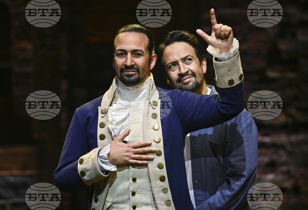 Lin-Manuel Miranda "Hamilton" Wax Figure Unveiling