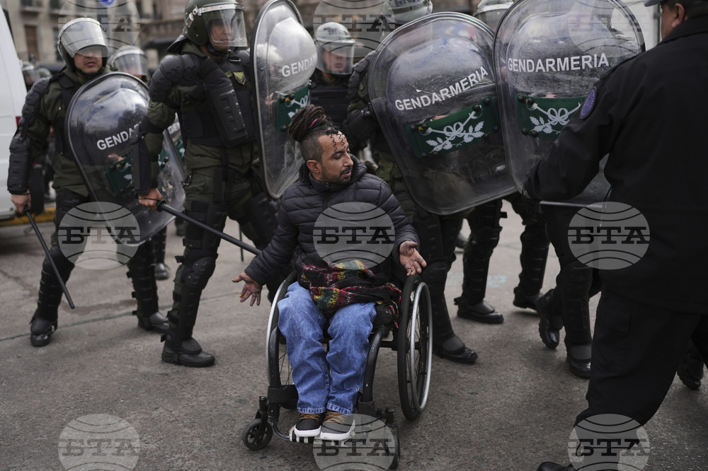APTOPIX Argentina Protest
