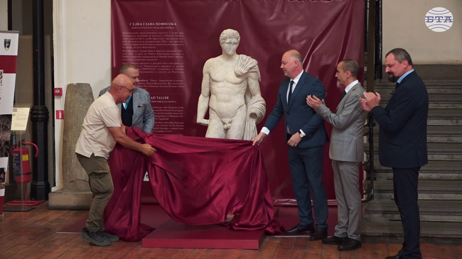 Думата, характеризираща най-добре днешното събитие, е партньорство, каза доц. Христо Попов на представянето на статуята от Хераклея Синтика