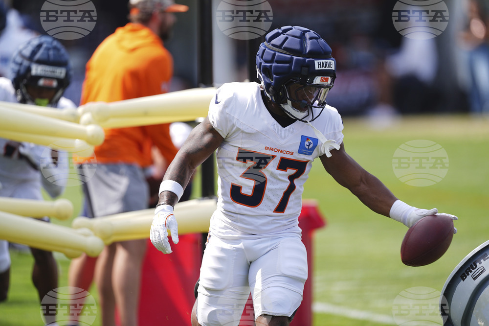 Broncos Camp Football