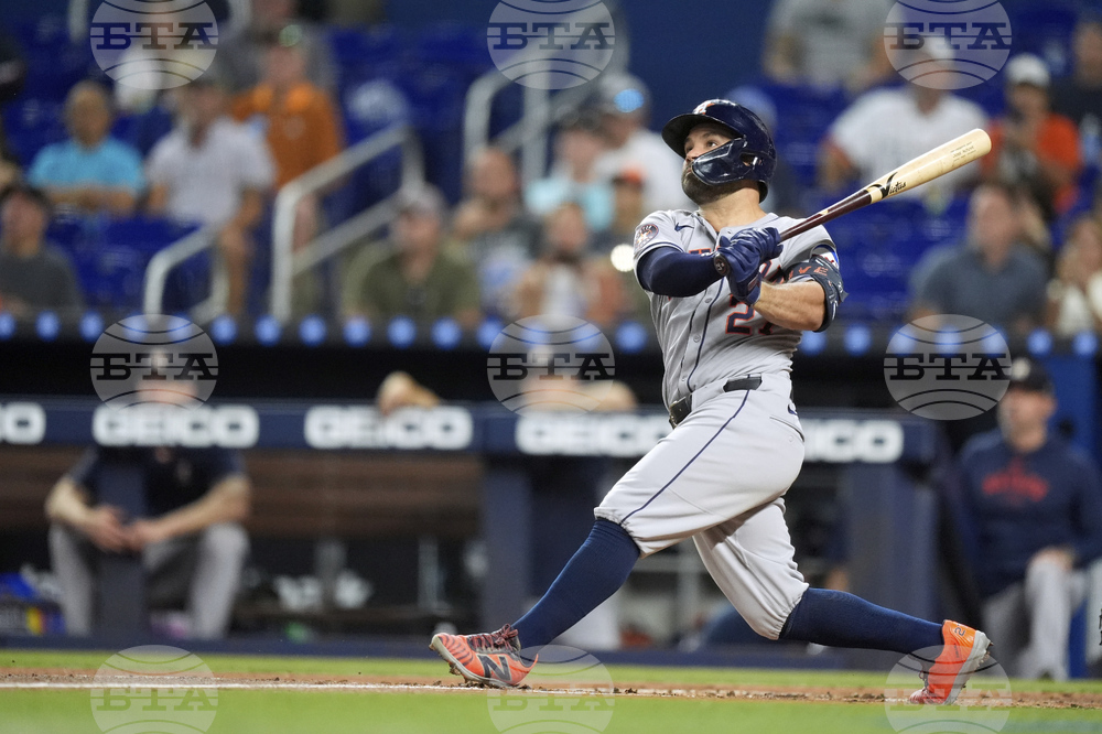 Astros Marlins Baseball