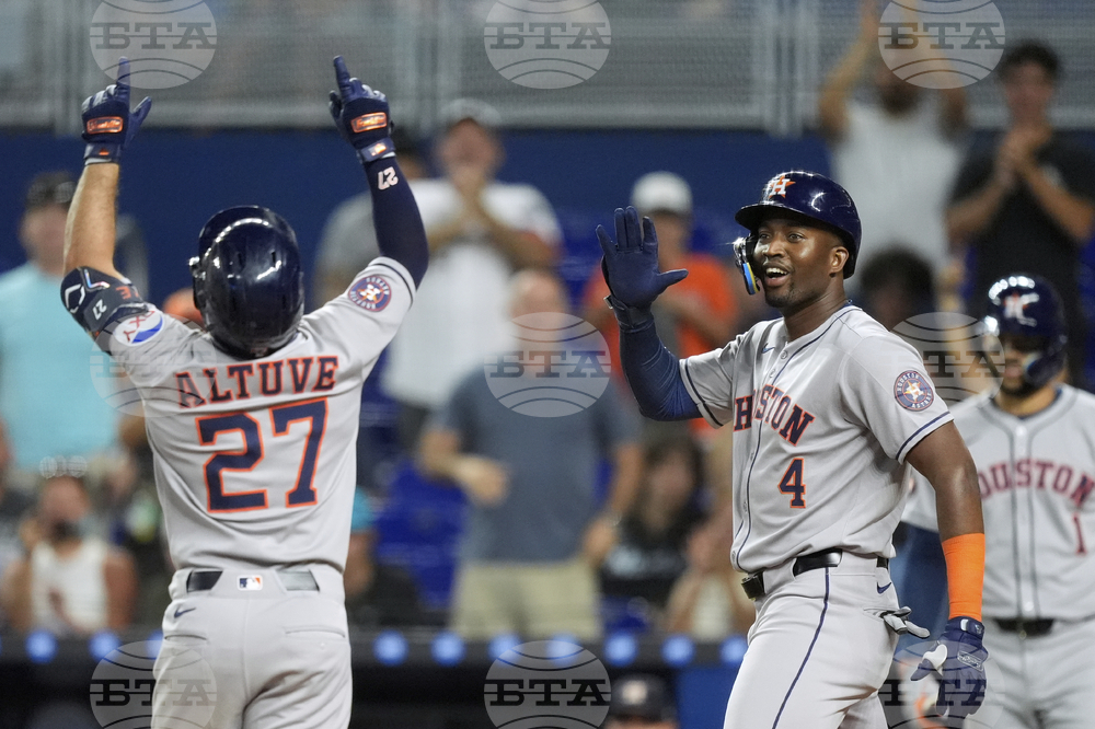 Astros Marlins Baseball