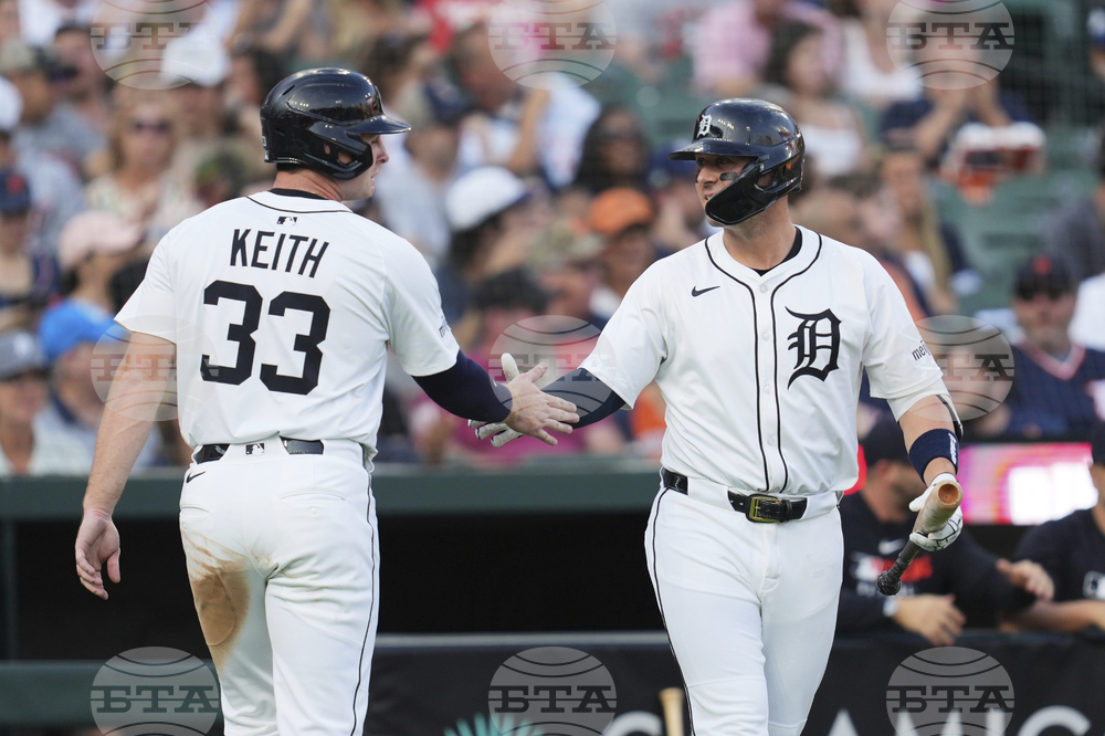 Twins Tigers Baseball
