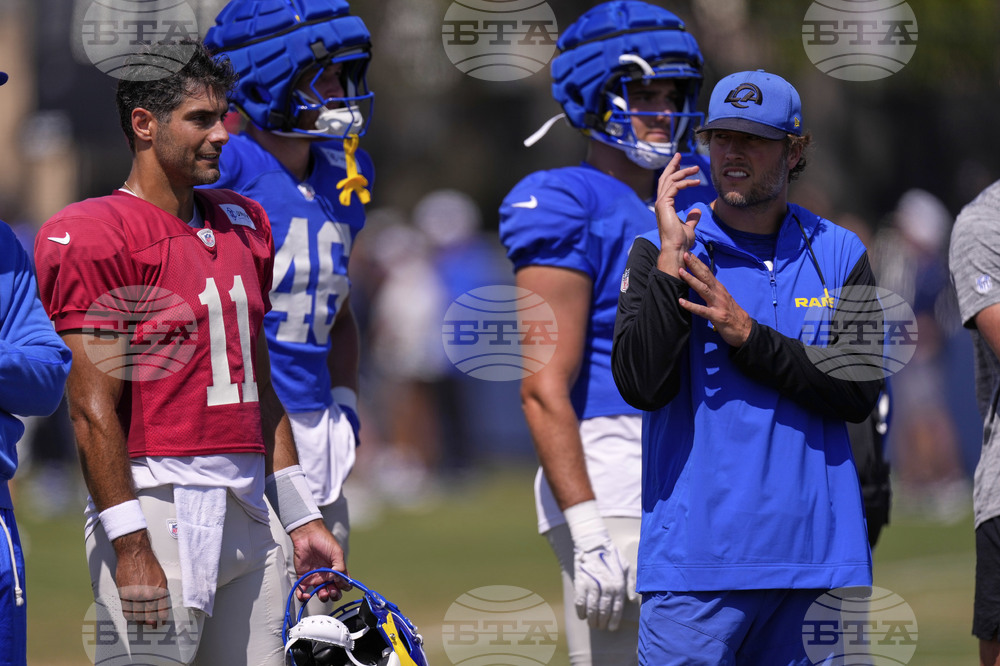 Rams Cowboys Camp Football