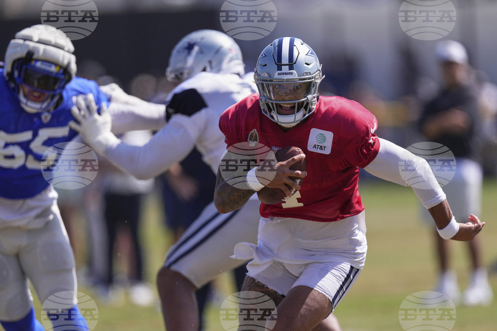 Rams Cowboys Camp Football