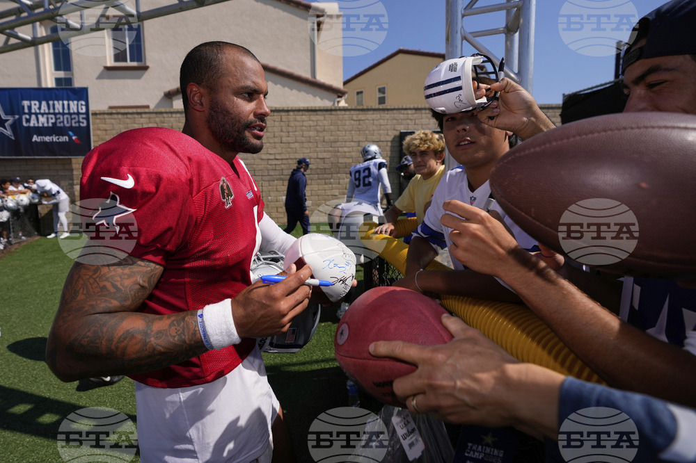 Rams Cowboys Camp Football