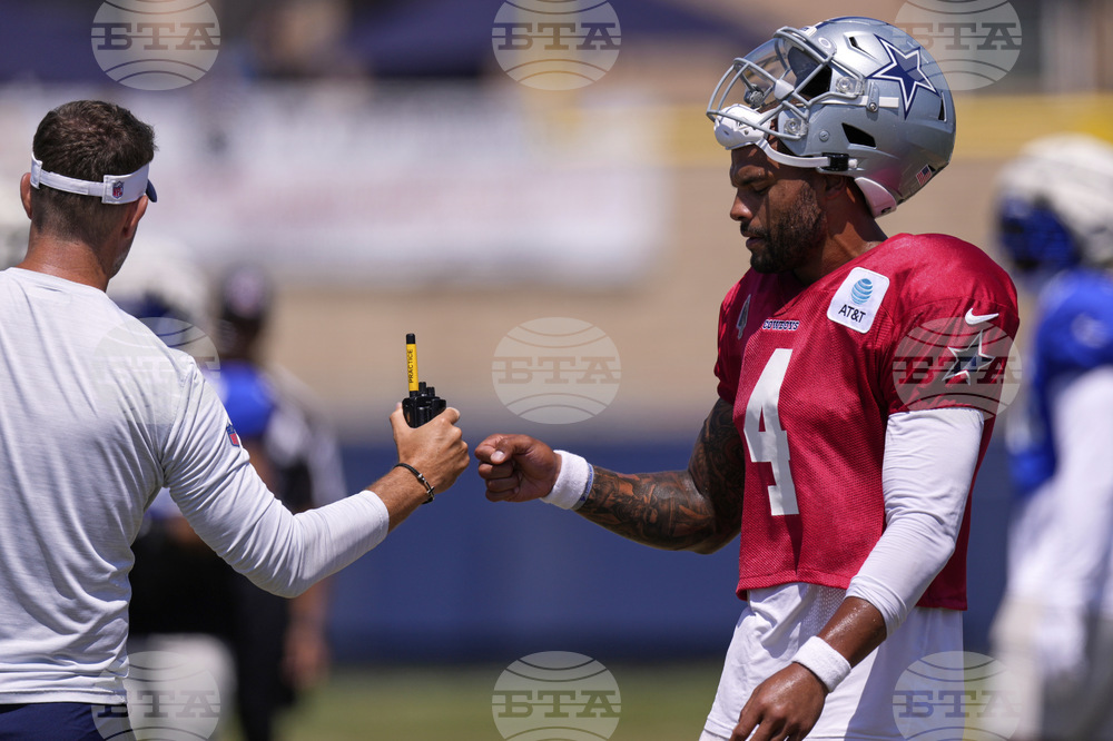 Rams Cowboys Camp Football