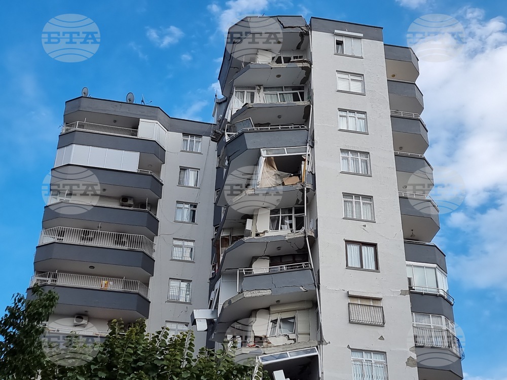 Земетресение с магнитуд 4 е регистрирано днес в южния турски окръг Адана