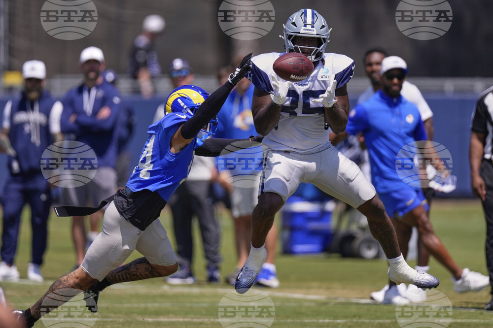 Rams Cowboys Camp Football
